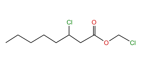 Chloromethyl 3-chlorooctanoate